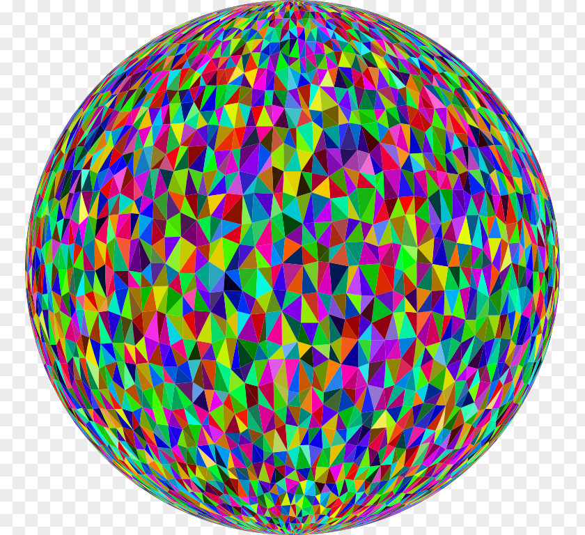 Chromatic Sphere Line Art Color Clip PNG