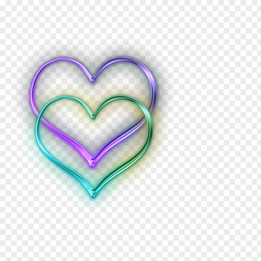 Greenheart Watercolor Product Design Heart Purple PNG