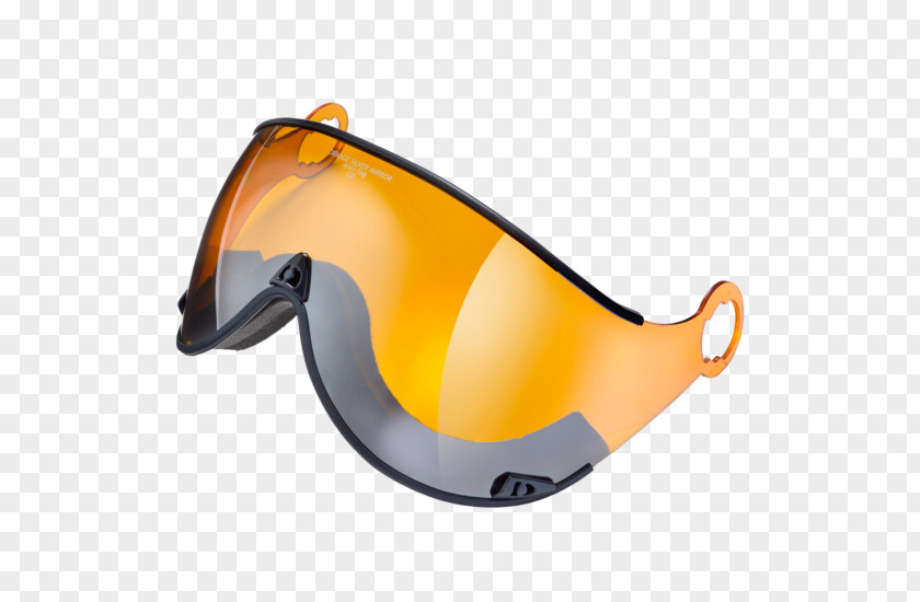 Orange Colour Fog Visor Goggles Sunglasses Personal Protective Equipment PNG