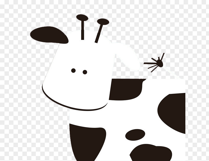 Cartoon Cow Dairy Cattle Download PNG