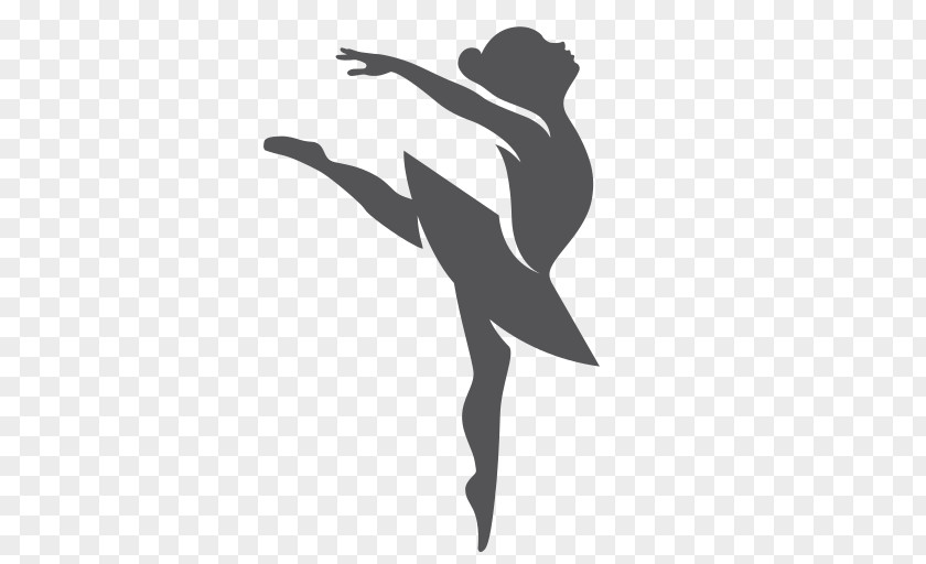 Performing Arts Jumping Dancer Silhouette PNG