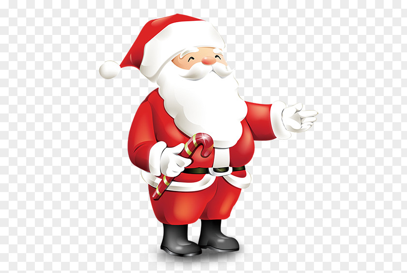 Santa Claus Creative House Christmas Stocking PNG