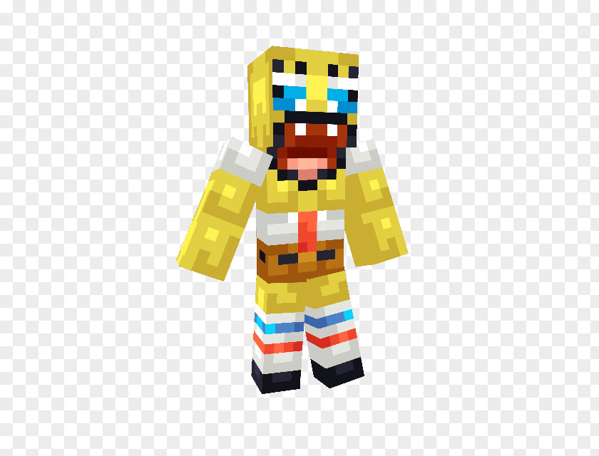 Animal Skin Minecraft LEGO Character SpongeBob SquarePants PNG