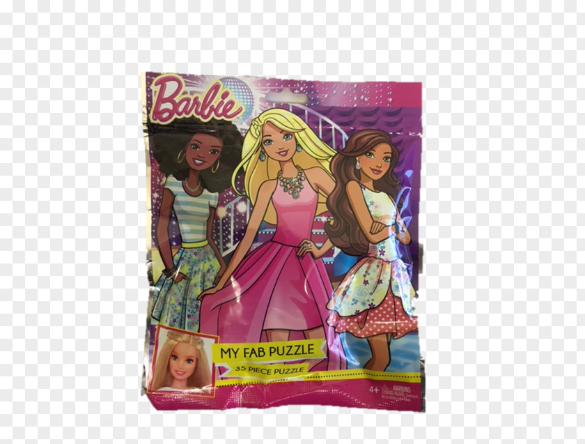 Barbie Pink Shoes Invisible Ink M Puzzle PNG