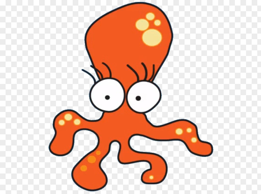Blobs Illustration Octopus Clip Art Image Cartoon PNG