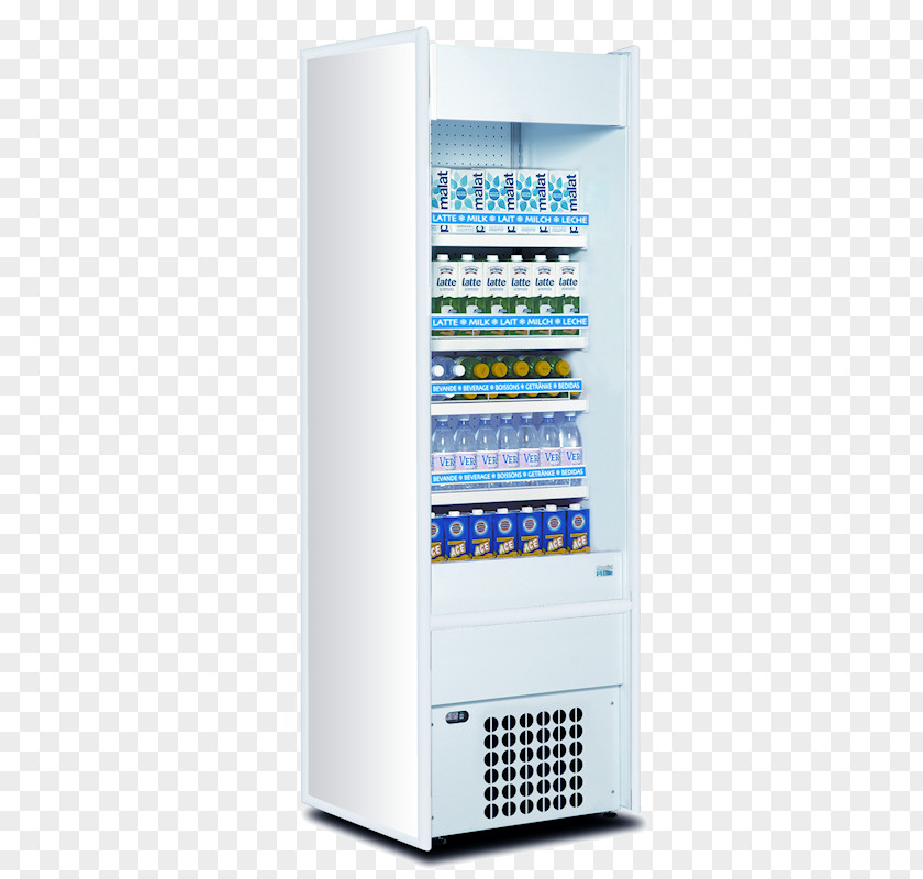Refrigerator Display Case Expositor Casselin Koelvitrine Wit Refrigeration PNG