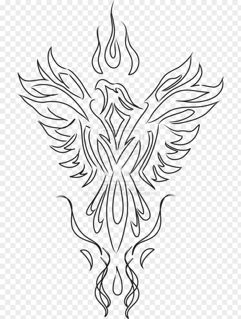 Tatto Drawing Tattoo Phoenix PNG