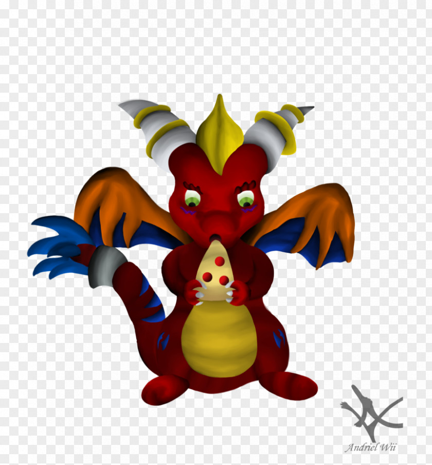 Dragon Figurine Clip Art PNG