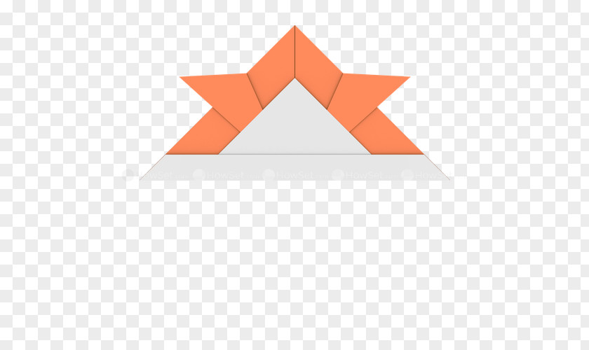 Half Fold Origami Paper Angle PNG