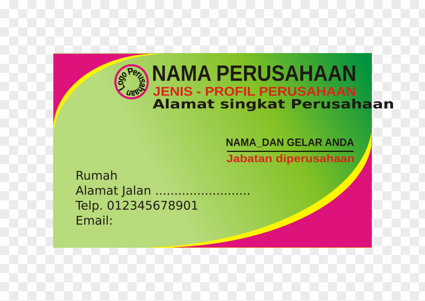 KARTU NAMA Business Cards Kuala Lumpur Brand PNG