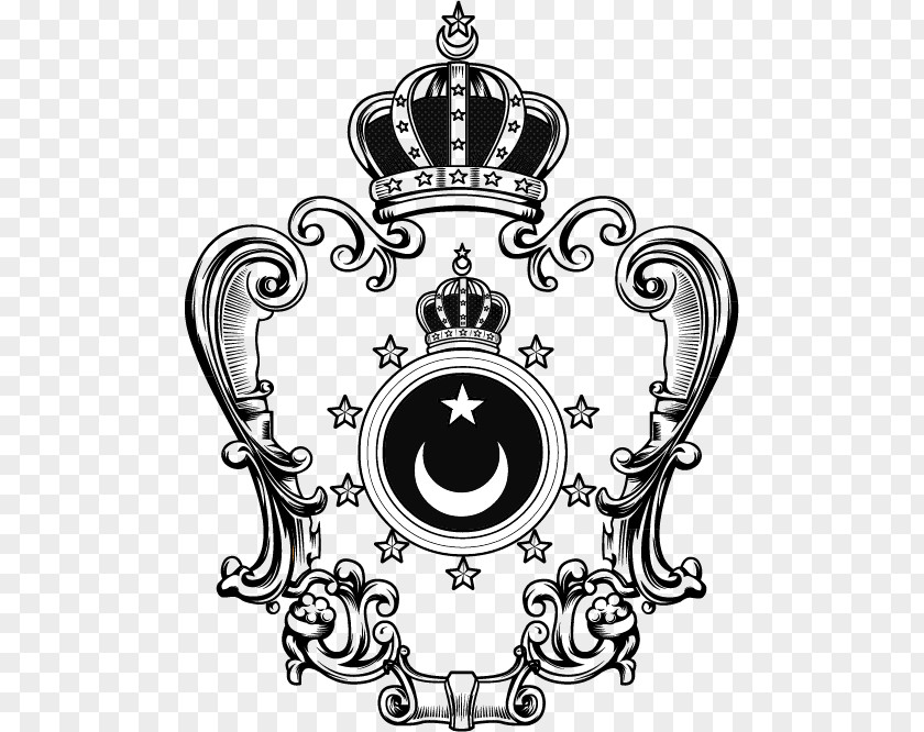 Ornament Blackandwhite Prince Cartoon PNG