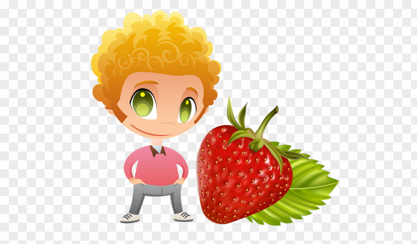 Cartoon Doll Strawberry Download PNG