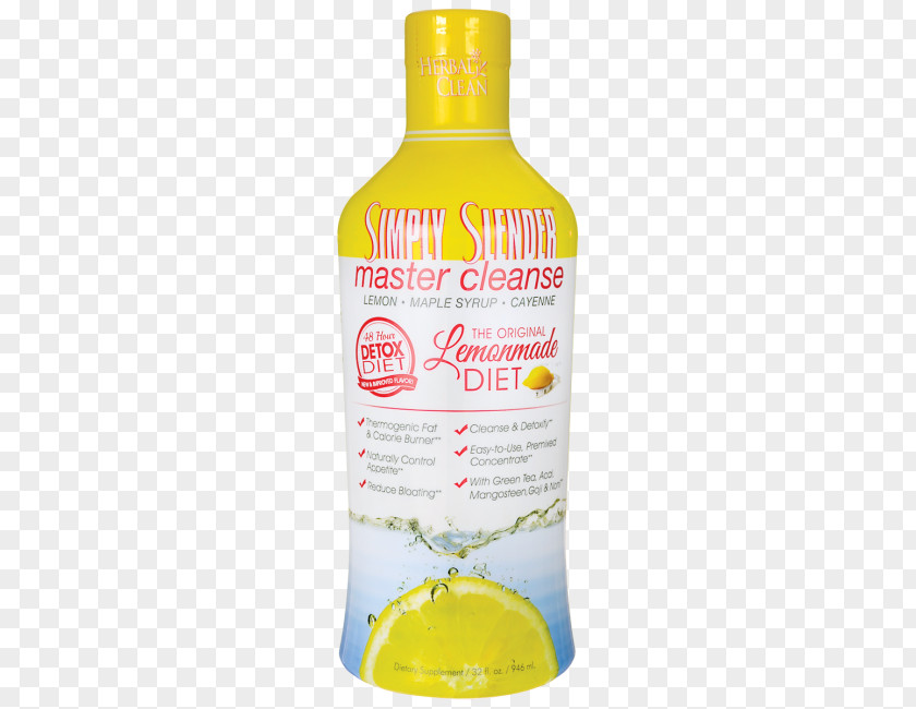 Lemonade Liqueur Master Cleanse Herb Diet PNG