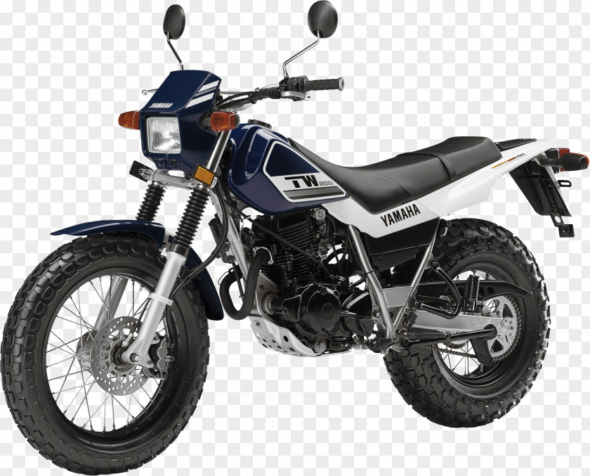 Motorcycle Yamaha Motor Company TW200 Dual-sport Courtenay PNG