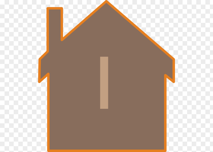 Tan House Cliparts Clip Art PNG