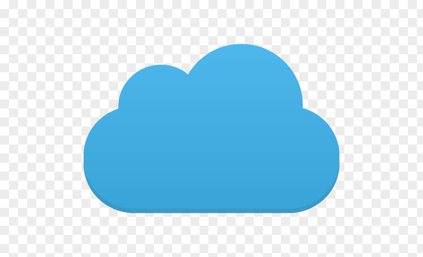 Cloud Blue Heart Turquoise Aqua Sky PNG