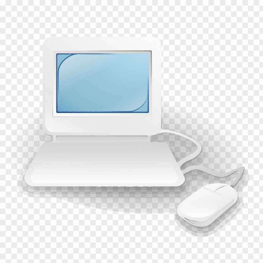 Computer Monitor Accessory Laptop Watercolor Cartoon PNG