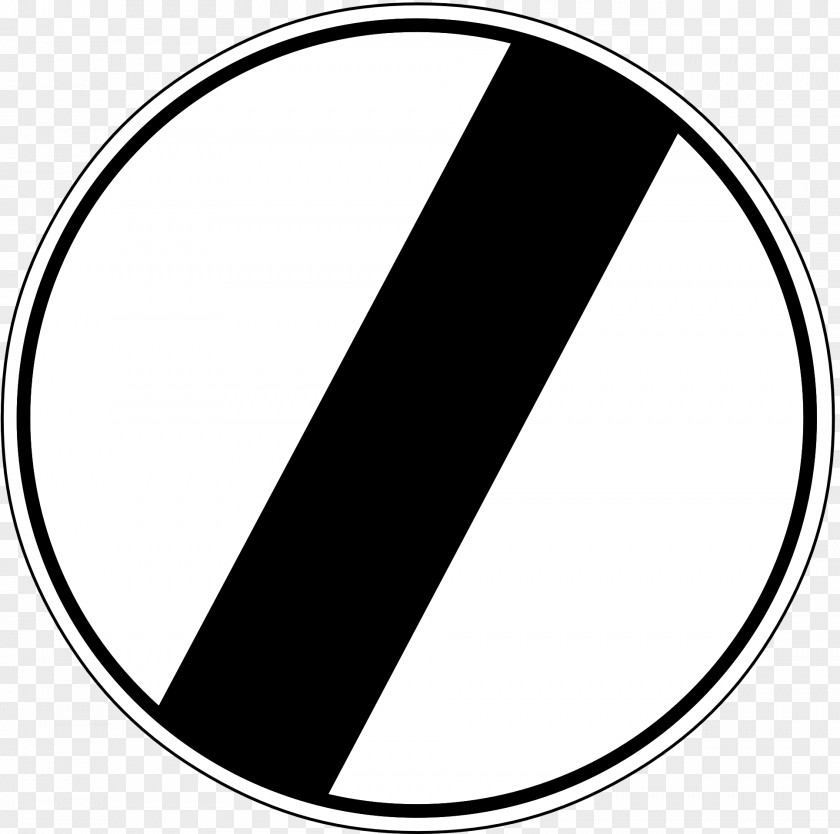 END Speed Limit Clip Art PNG