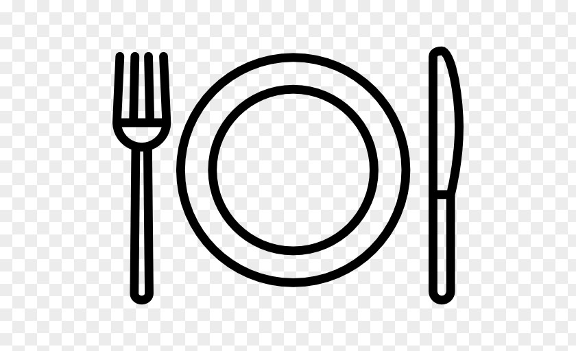 Knife And Fork Plate PNG