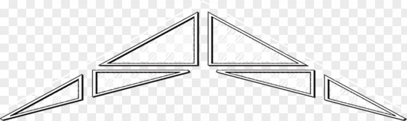 Metal Truss Triangle PNG