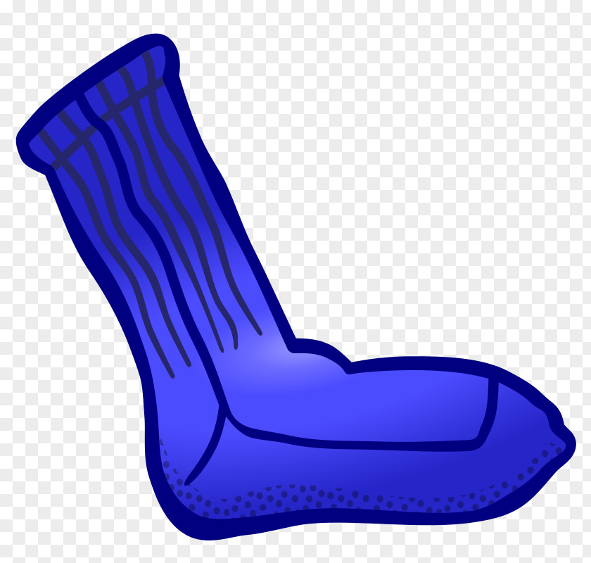 Socks Sock Clothing Blue Clip Art PNG
