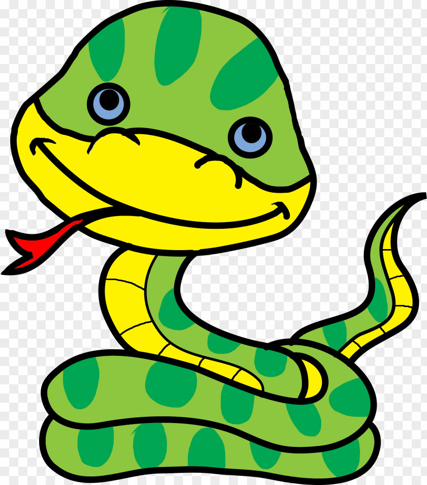 Anaconda Snake Cartoon Animation Clip Art PNG