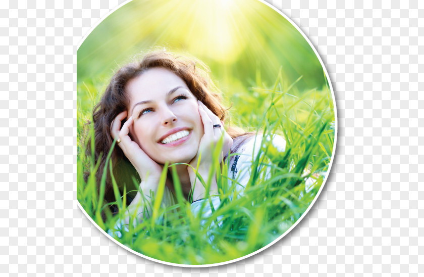 Glowing Halo Hormone Replacement Therapy Dentistry Woman PNG
