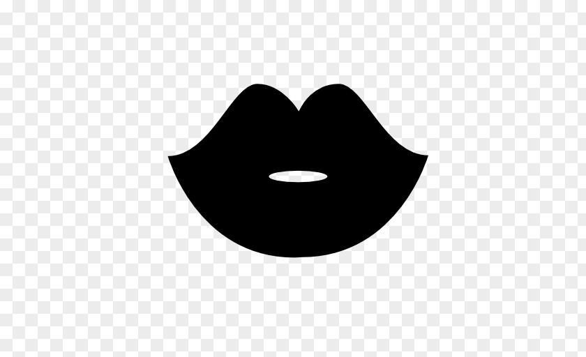 Lips Black Clip Art PNG