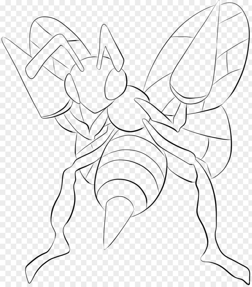 Pokemon Beedrill Pokémon Weedle Coloring Book Pikachu PNG