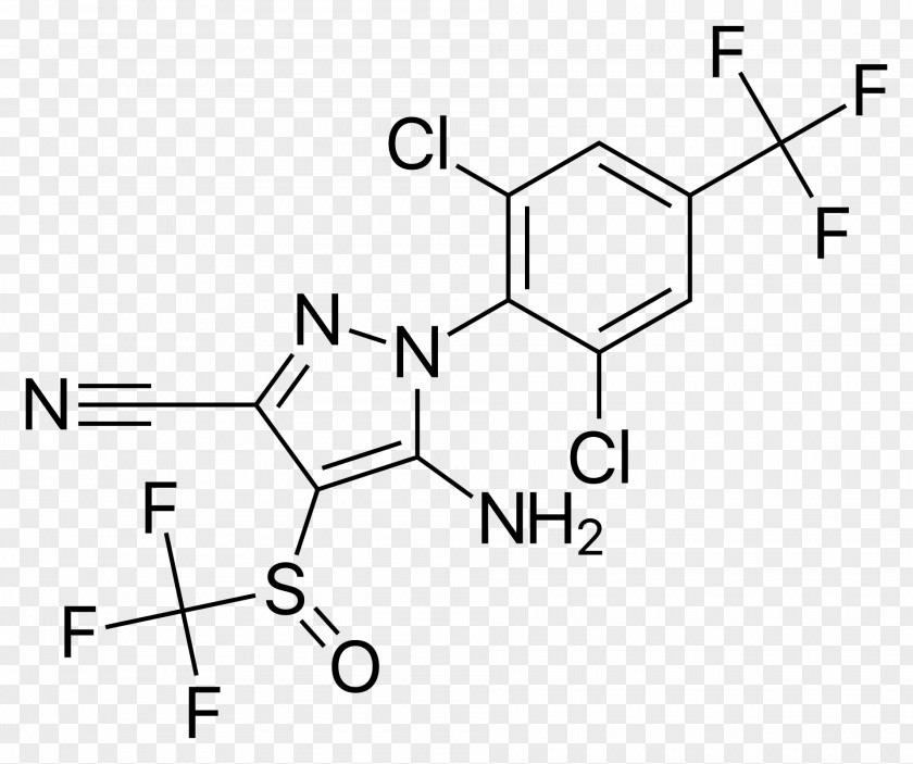 2017 Fipronil Eggs Contamination Phenylpyrazole Insecticides Molecule PNG