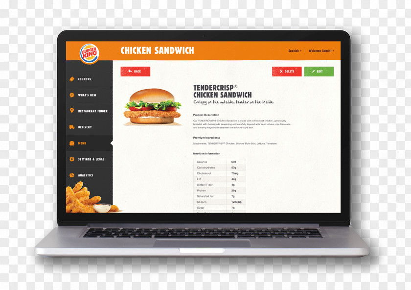 Burger King Computer Software Display Advertising Multimedia PNG