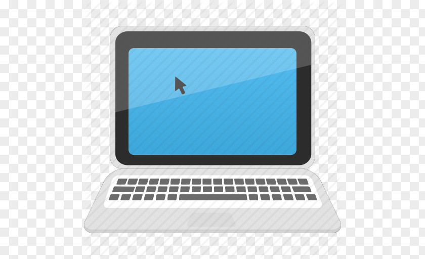 Cartoon Computer Laptop Hotspot Download Icon PNG