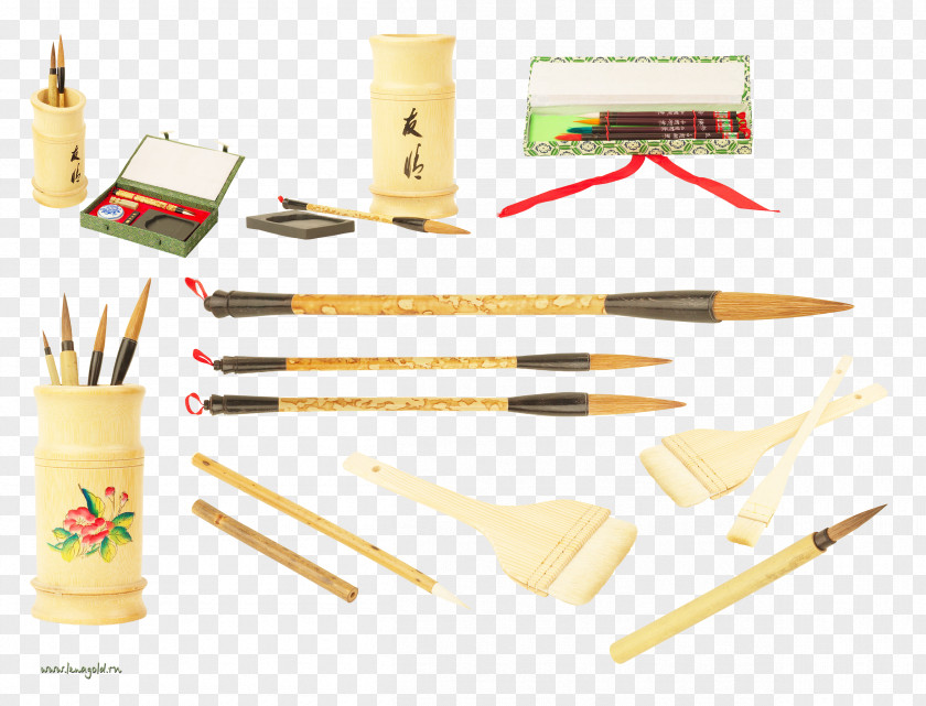 Chinese Painting Learning Tools Paintbrush PNG