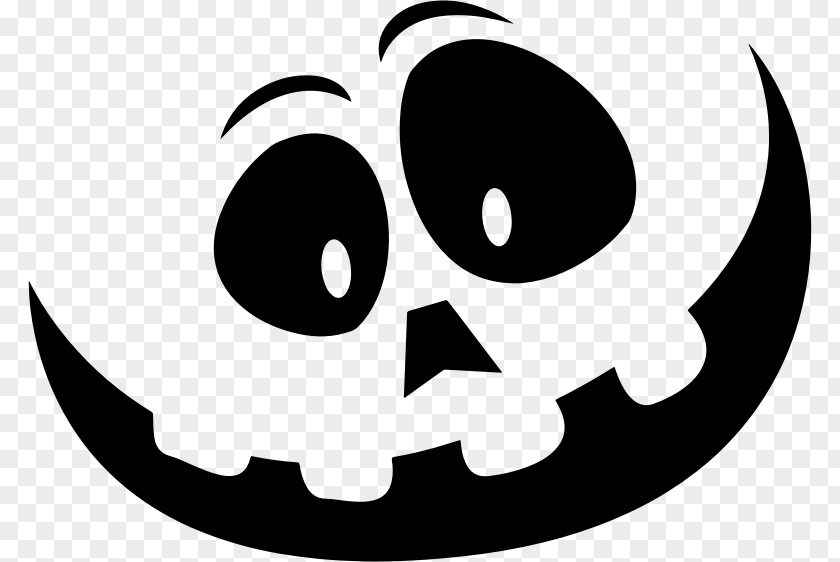 Stencil Jack-o'-lantern Halloween Clip Art PNG