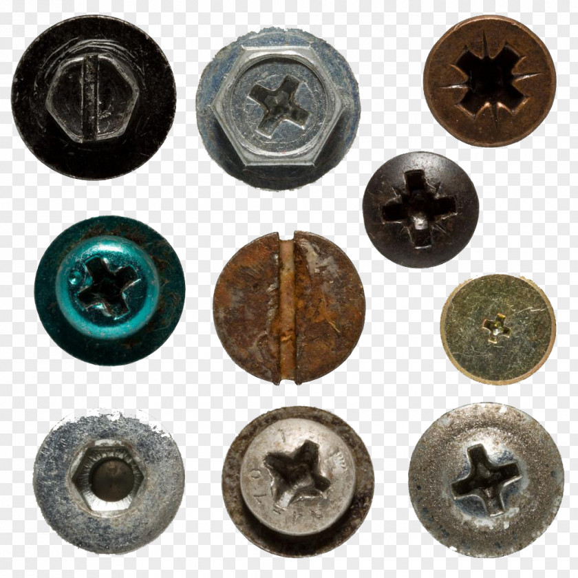 Various Screw Mouth Bolt Stock Photography Fastener Shutterstock PNG