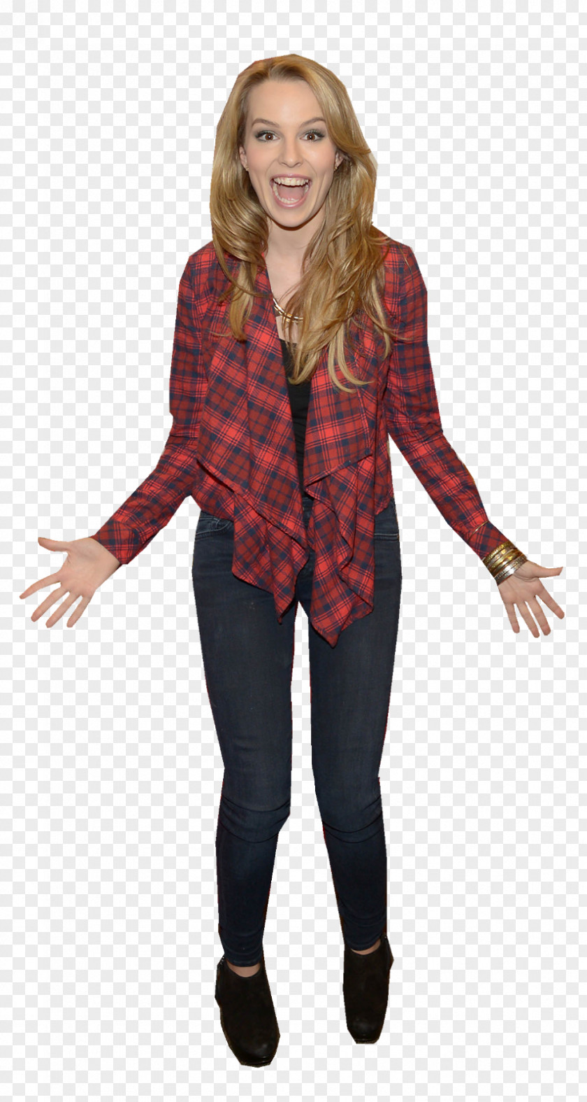 Blending Blouse Tartan Leggings Sleeve Outerwear PNG