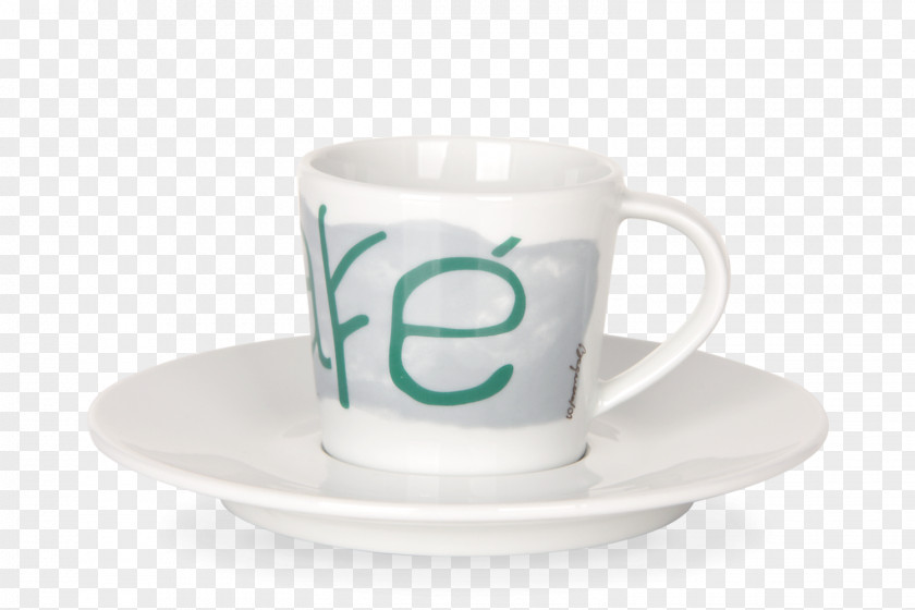 Cup And Saucer Coffee Espresso Porcelain Mug PNG