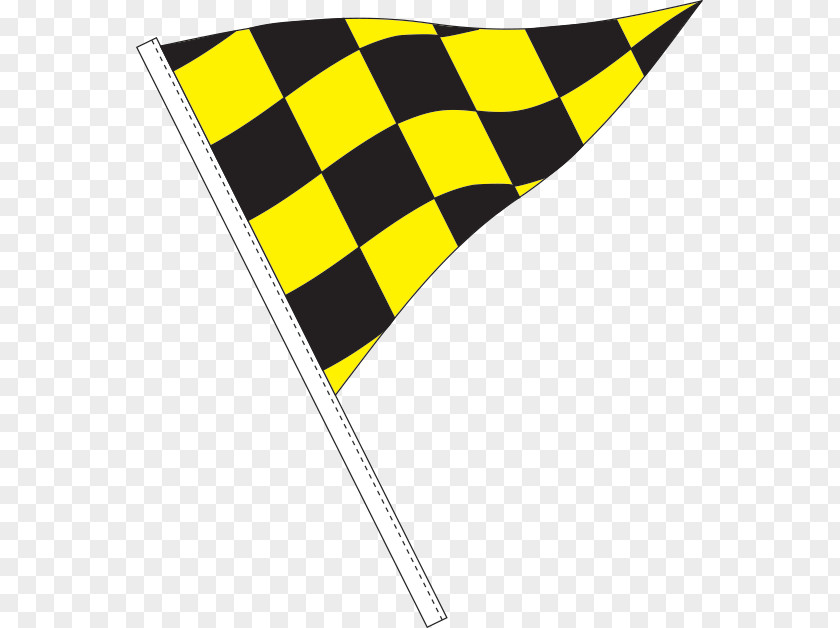Flag Triangle Yellow Black PNG