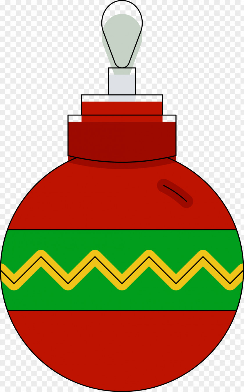 Green Holiday Ornament PNG