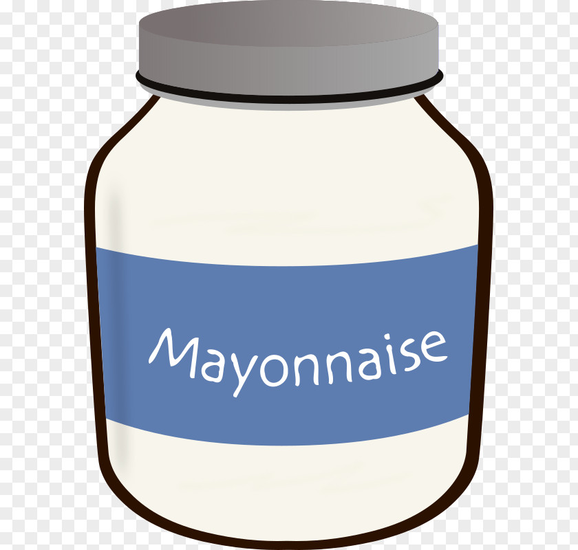 Mayo Mayonnaise Clip Art Jar Image PNG