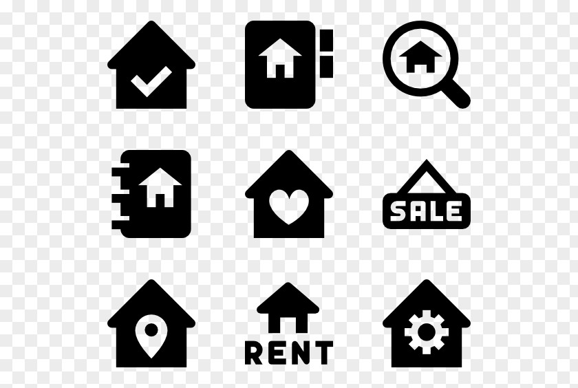 Beautiful Real Estate Symbol PNG