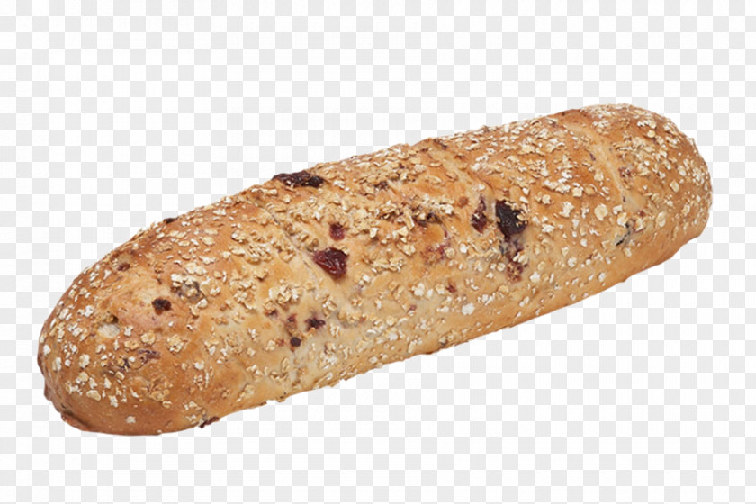 Bread Graham Rye Baguette Brown PNG