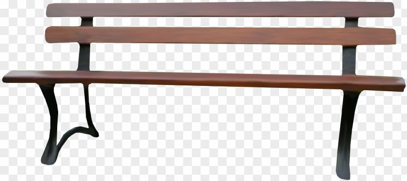 Brown Chair Table Bench PNG