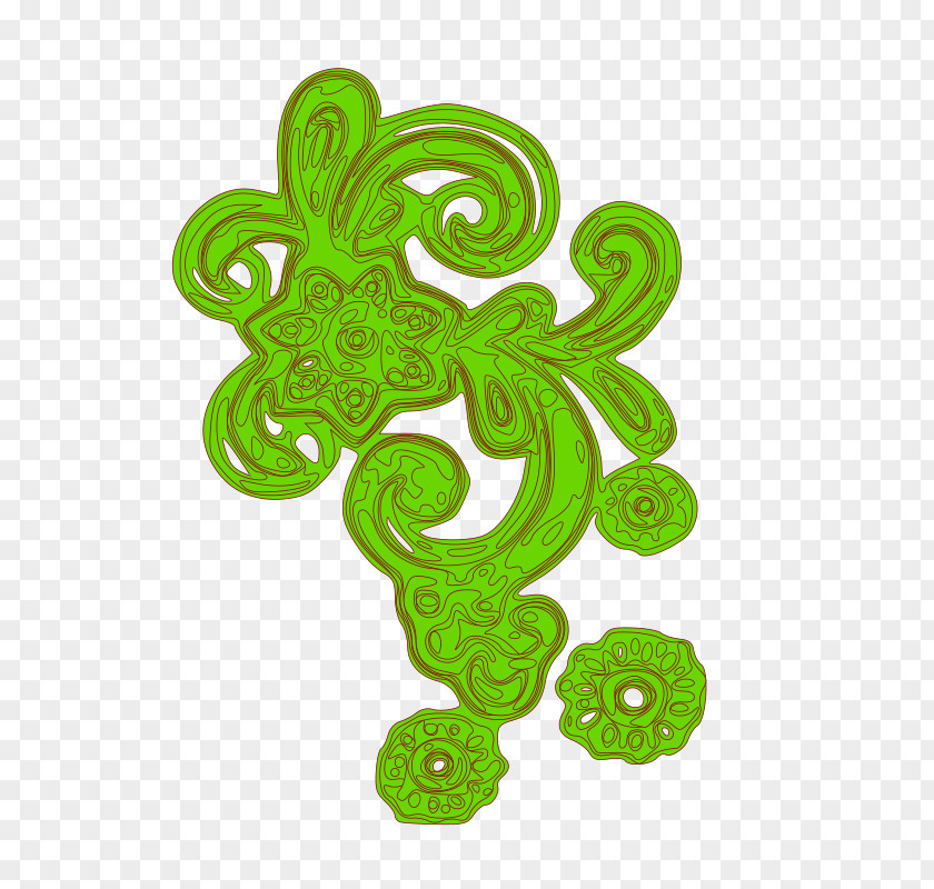 Floral Ornament Clip Art PNG