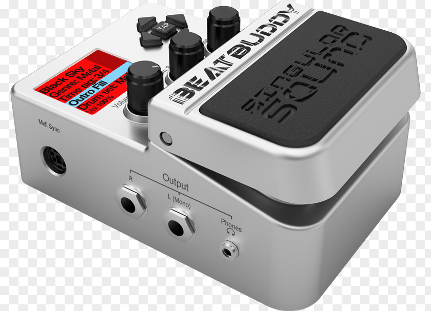 Guitar BeatBuddy Amplifier Drum Machine Effects Processors & Pedals PNG