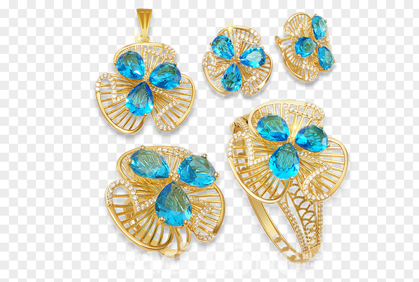 Jewellery Turquoise Earring Body Locket PNG