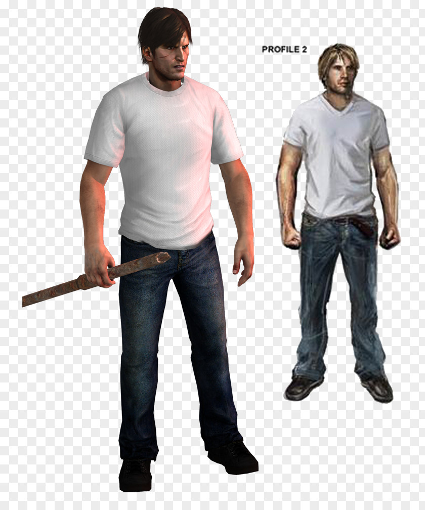 T-shirt Silent Hill: Downpour Hill 4 2 DeviantArt PNG