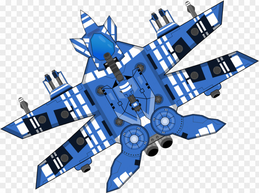 Electric Blue Vehicle Airplane Cartoon PNG
