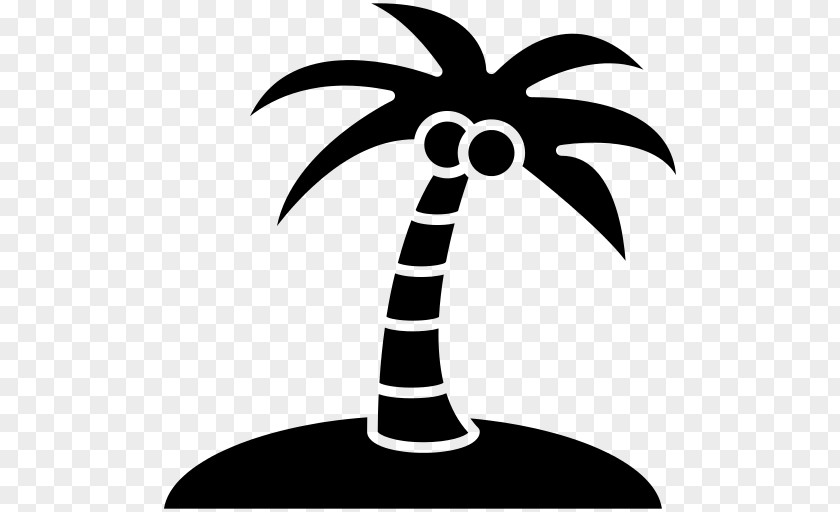 Plant Stem Symbol Coconut Tree Cartoon PNG