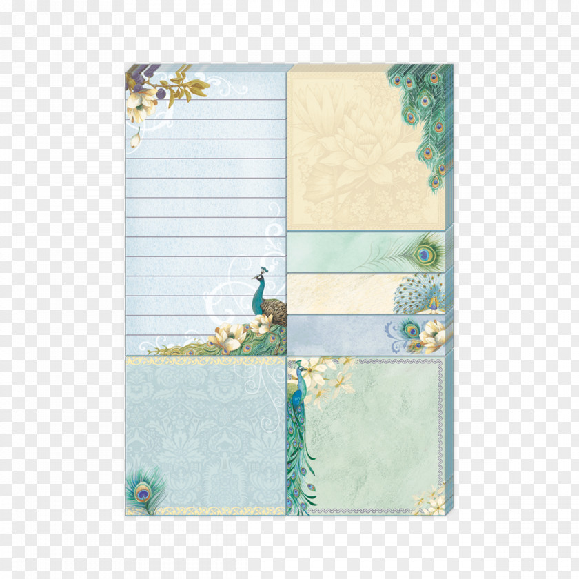 Post-it Note Turquoise Picture Frames Rectangle Pavo PNG